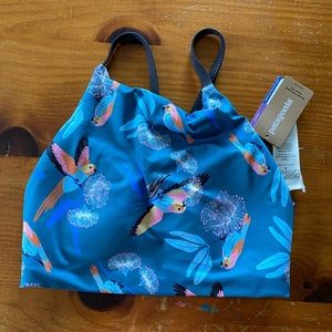 Patagonia parrots bikini top